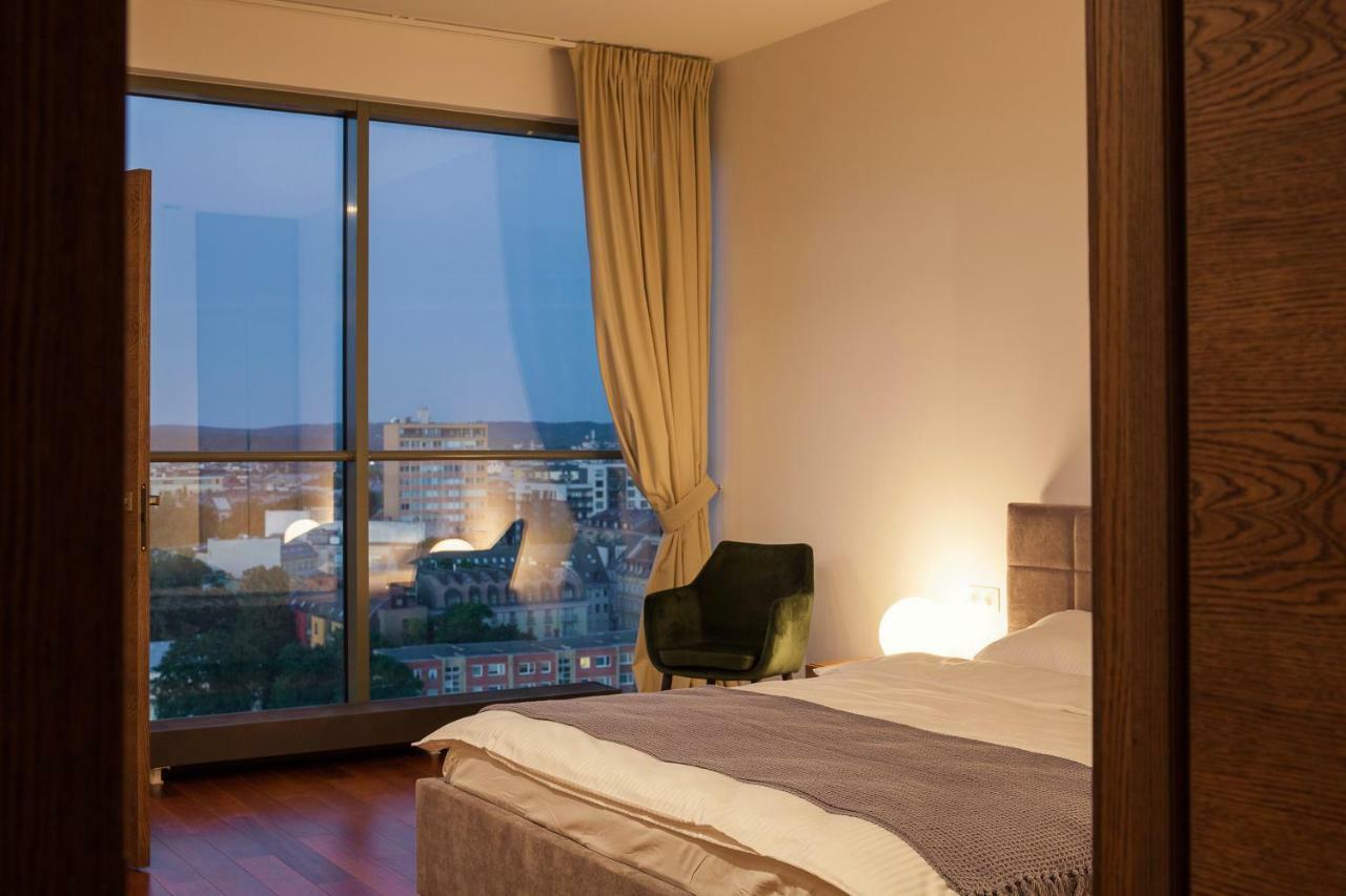 Luxury Panoramic Vilnius Apartment Exterior foto